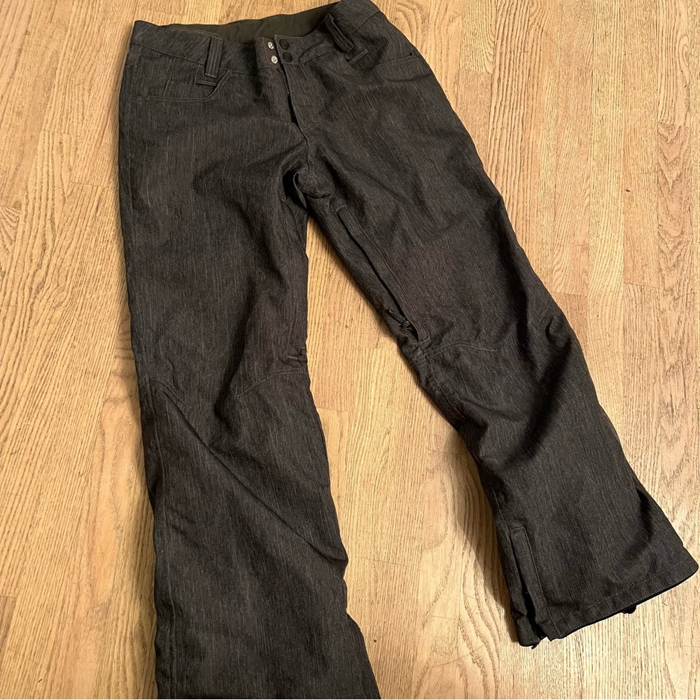 Aperture Verty Charcoal Grey 10k Women's S Small Snowboard Snow Ski Pants